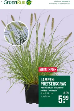 GroenRijk - Folder geldig vanaf 10-09-2025