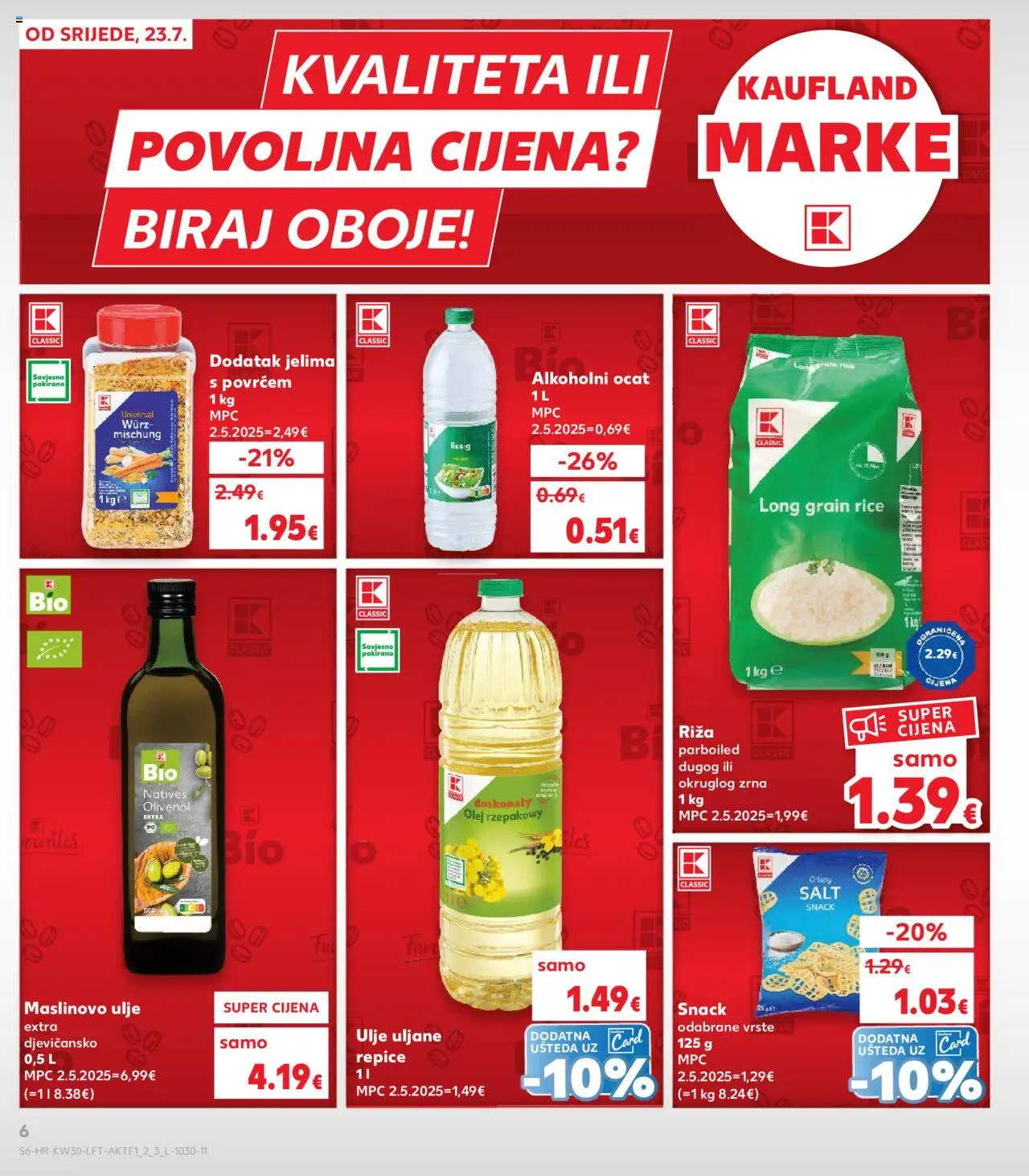Katalog Kaufland - stranica 6- važeći od 23.07.2025