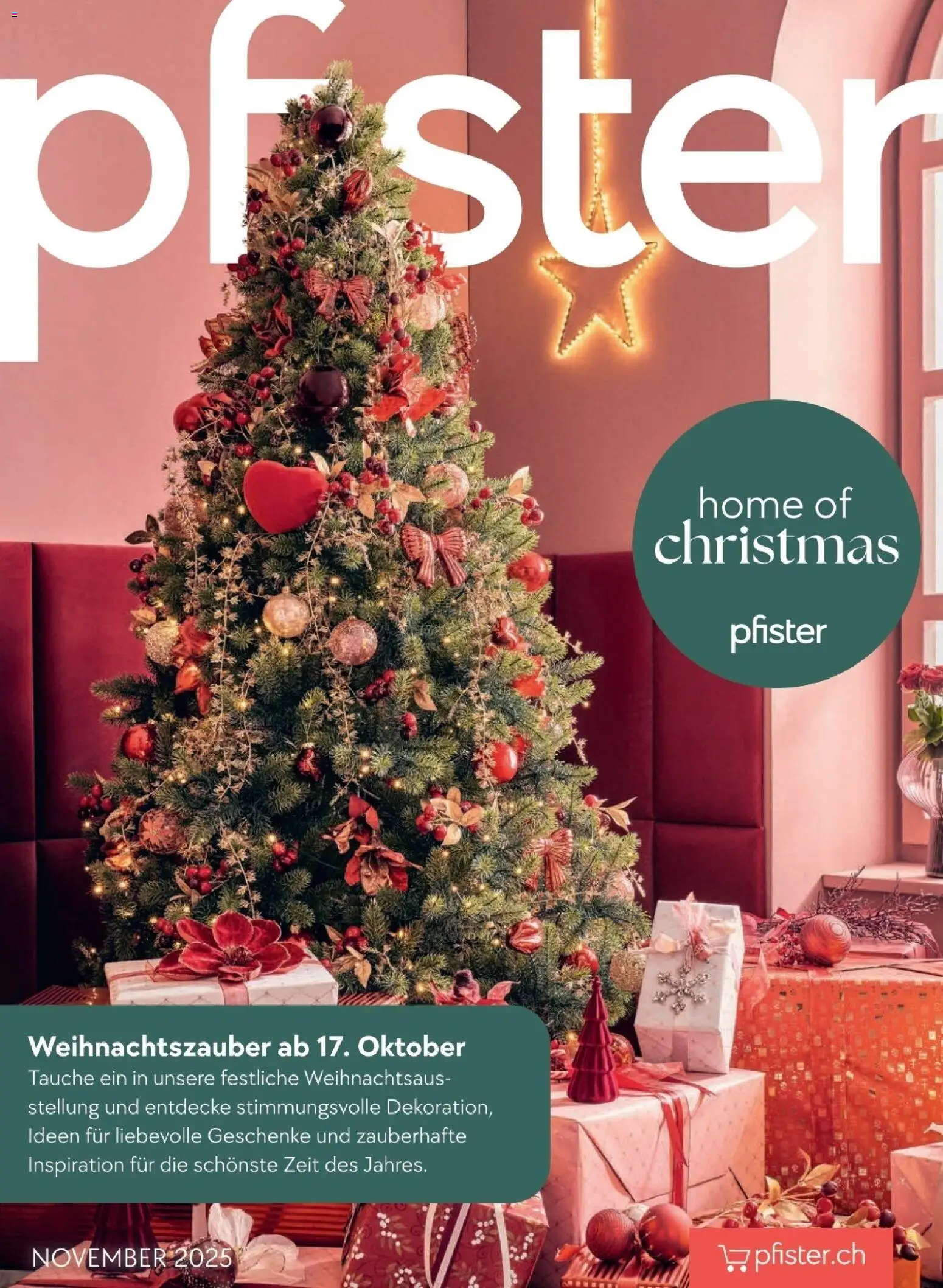 Pfister Aktionen Xmas - Seite 1- gültig ab 17.10.2025