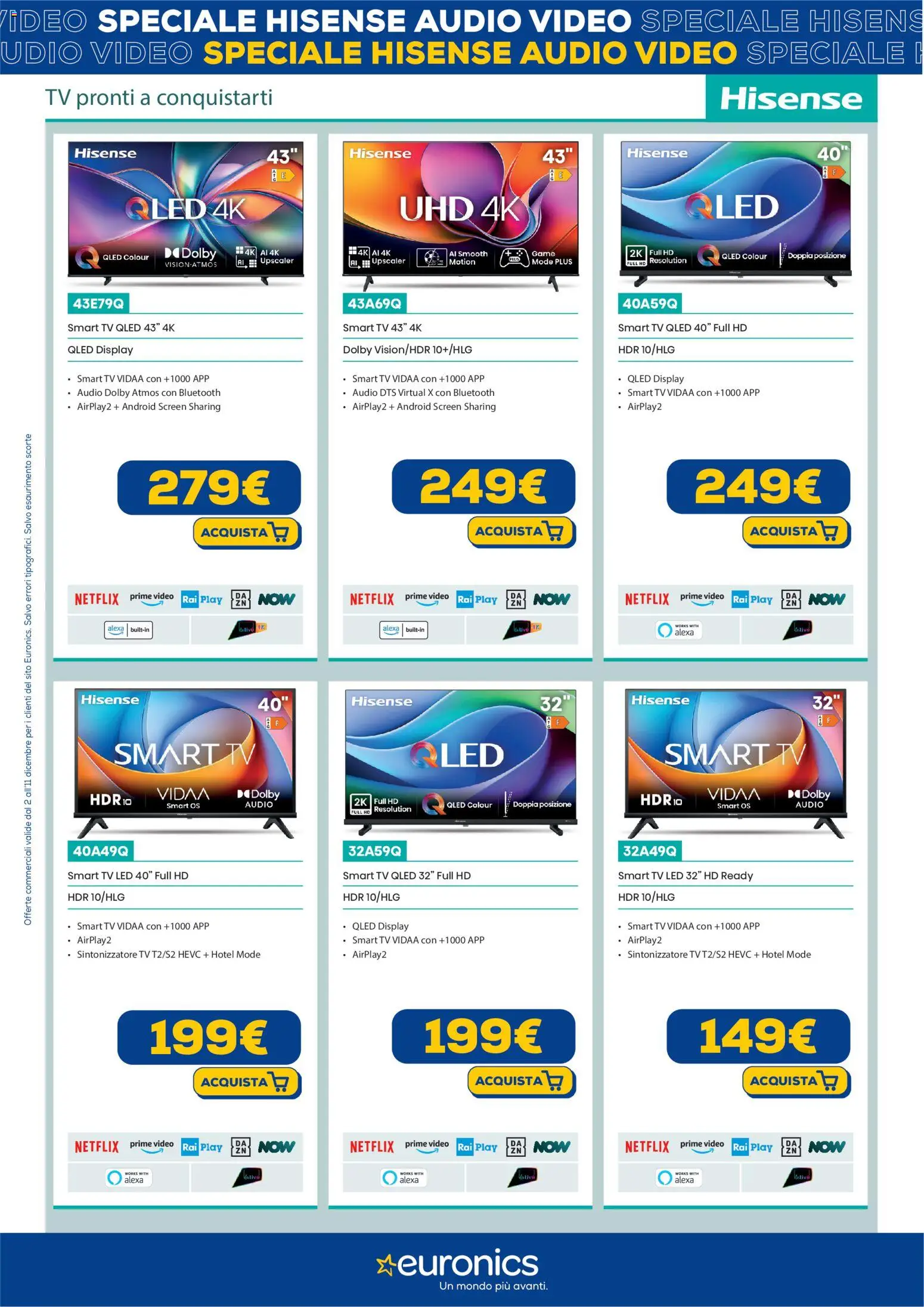 Euronics Hisense catalogo - pagina 4 - valido dal 02/12/2025