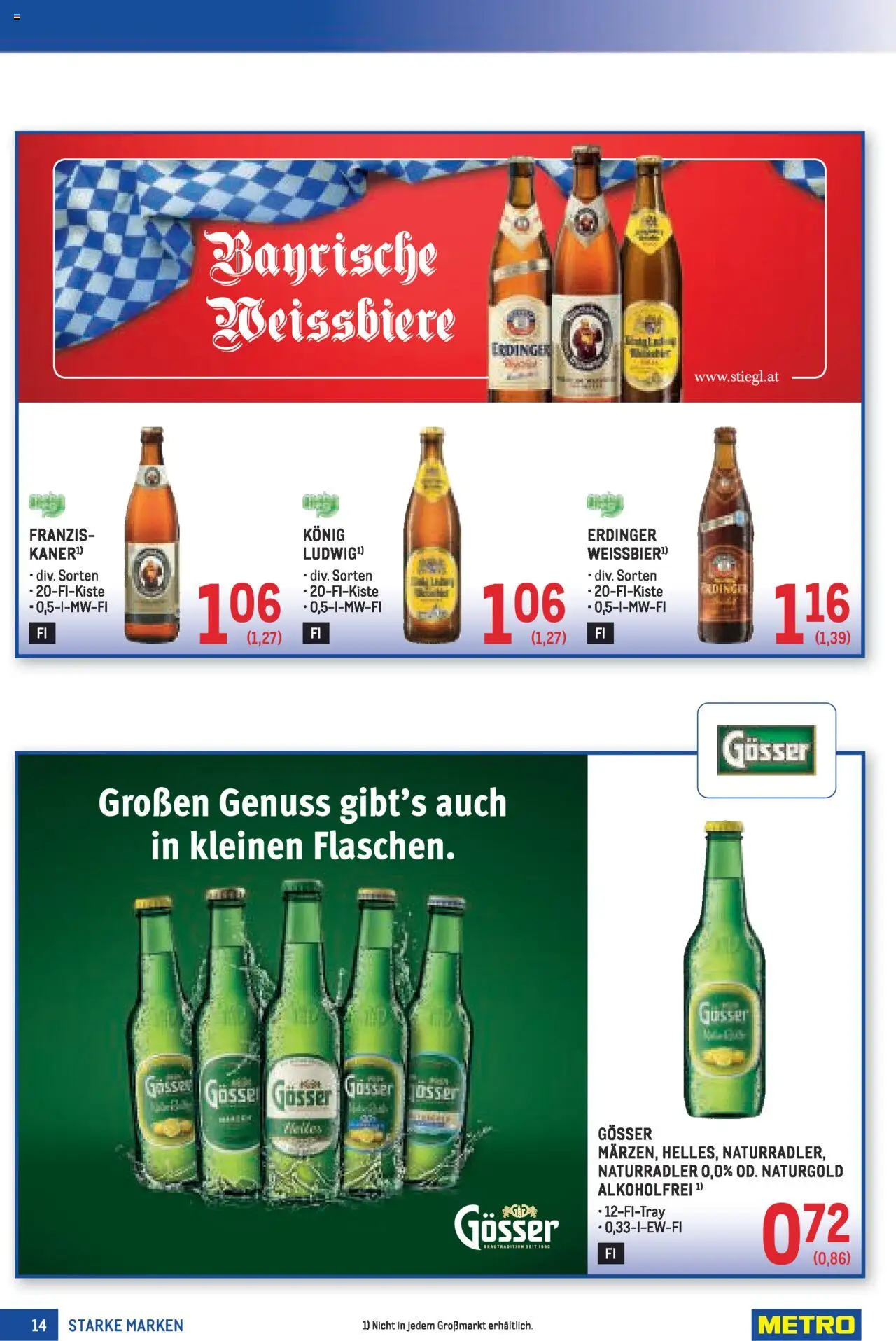 Metro Angebote Starke Marken - Seite 14- gültig ab 24.07.2025