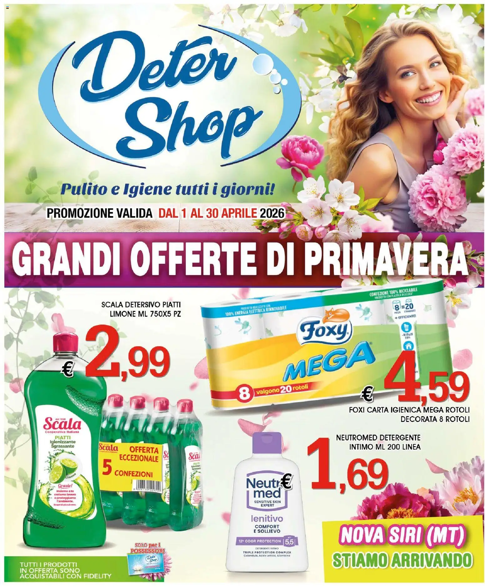 Deter Shop volantino - pagina 1 - valido dal 01/04/2026