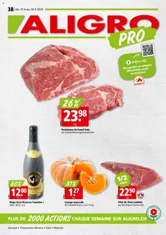 Vorschau Aligro Aktionen Chavannes, Matran, Genève, Sion gültig ab 15.09.2025