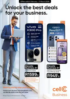 Preview Cell C Business Deals valid from 04/02/2026