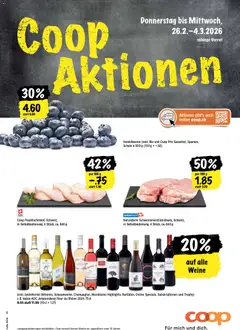Vorschau Coop Aktionen gültig ab 26.02.2026