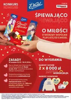 Podgląd Intermarche Konkurs - Śpiewająco o miłości stwórzmy wspólnie playlistę od E.Wedel ważny od 05.02.2026