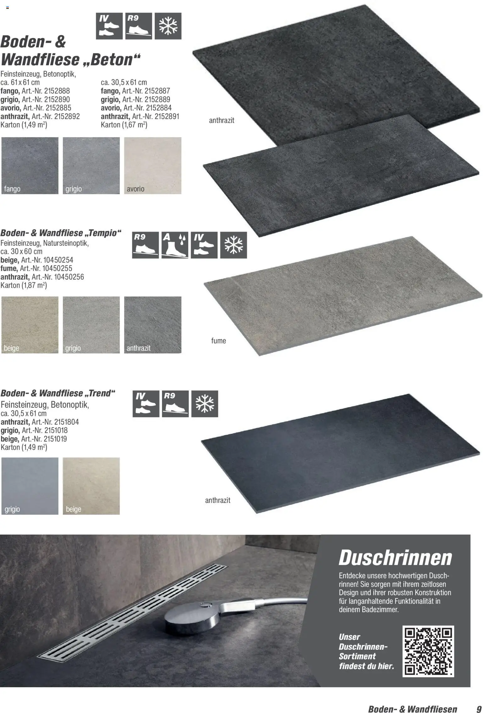 Toom Baumarkt Fliesen & Zubehör 2026 - Seite 9 - gültig ab 01.01.2026