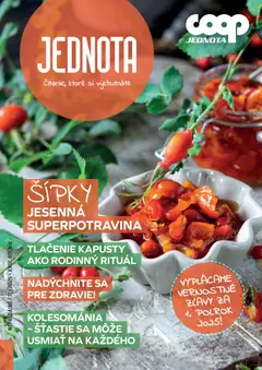 COOP Jednota leták platný od 01.11.2025