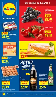 Náhled Lidl leták platný od 15.01.2026