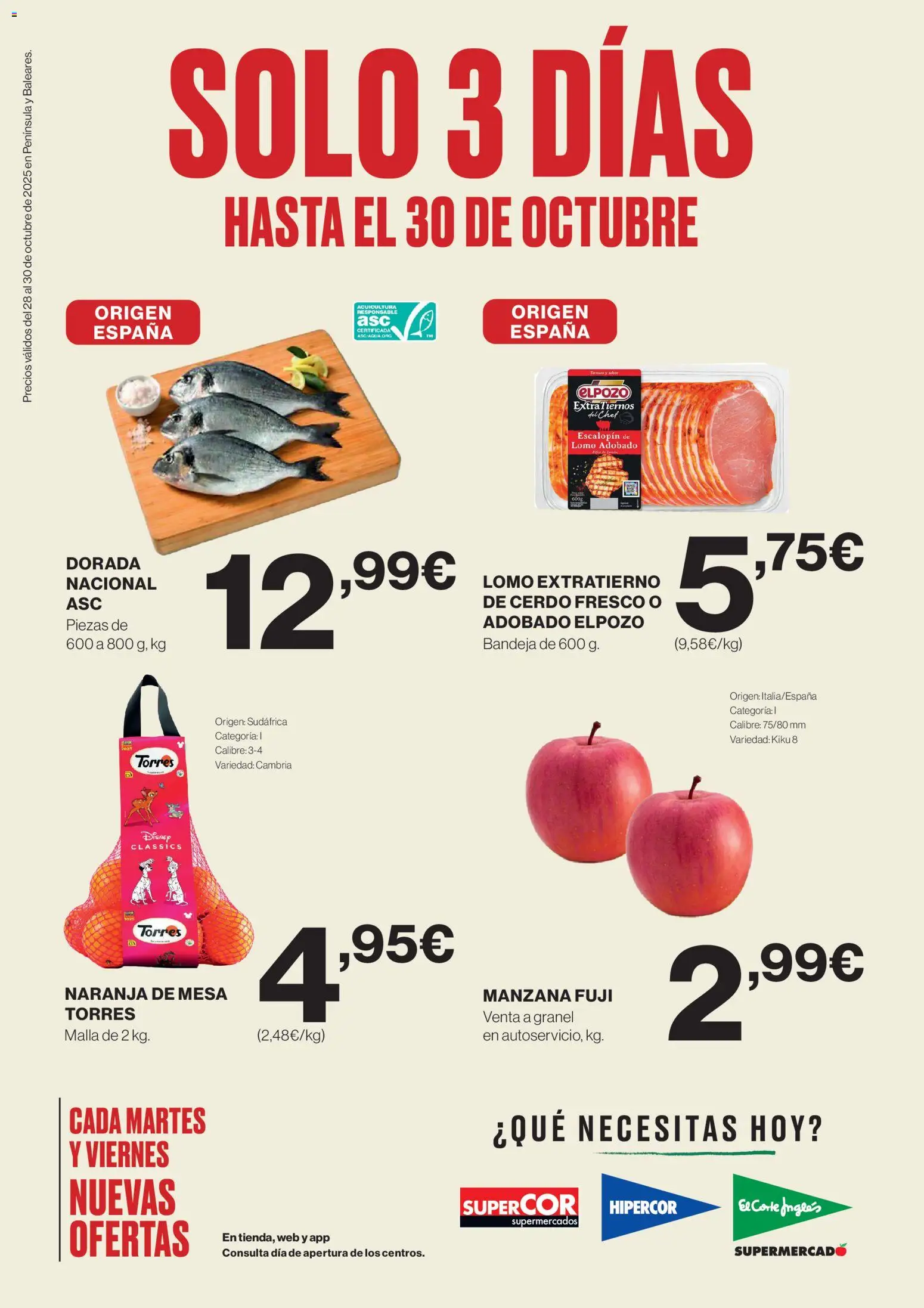 El Corte Inglés ofertas - Página de 1 - Válido desde 28/10/2025