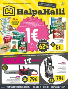 Esikatselu Halpa Halli tarjoukset voimassa alkaen 15/04/2026