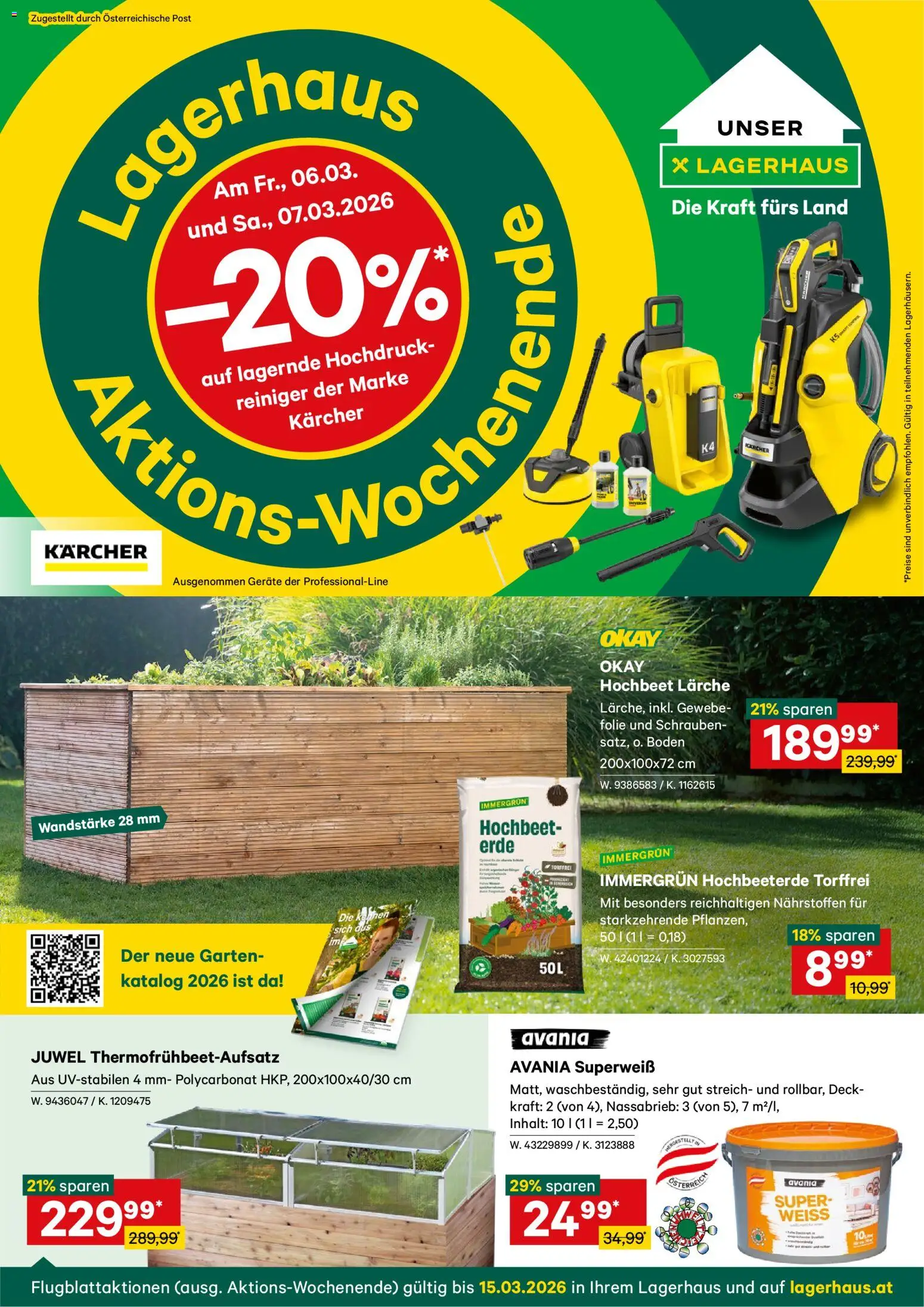 Lagerhaus Flugblatt - Seite 1- gültig ab 01.03.2026