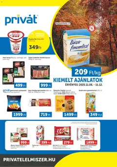 Előnézet PRIVÁT Akciós újság érvényes 2025.11.06.-tól