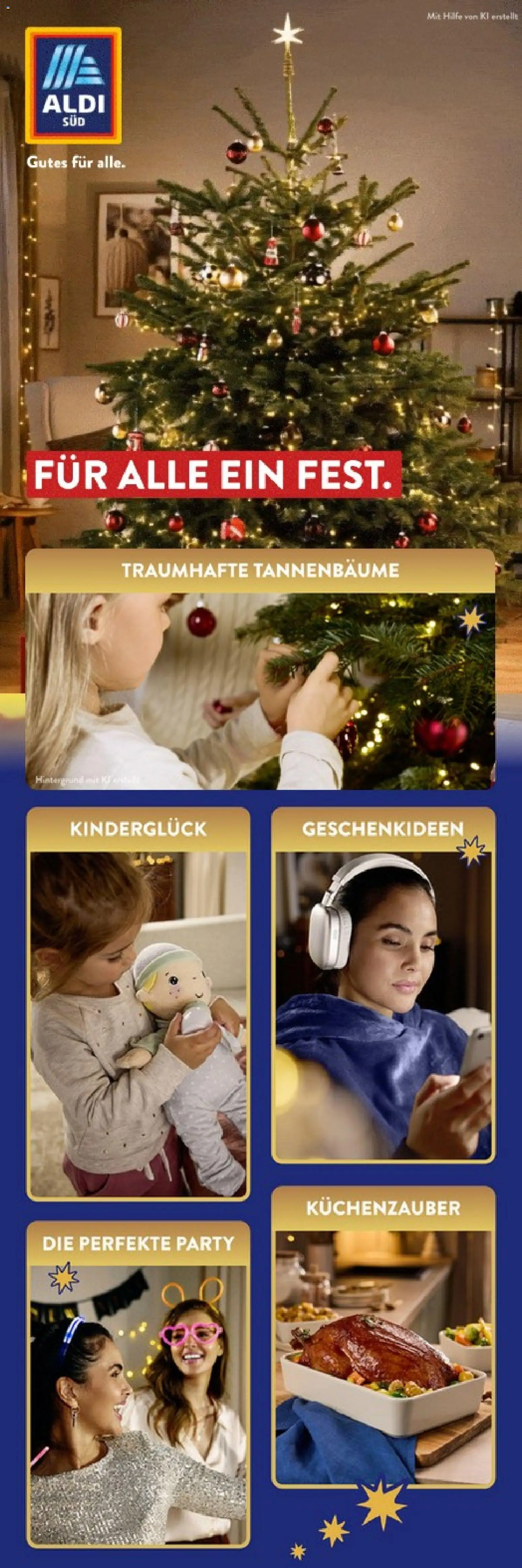 Aldi Süd - Weihnachtsbroschüre Dezember 2025 - Seite 1 - gültig ab 01.12.2025