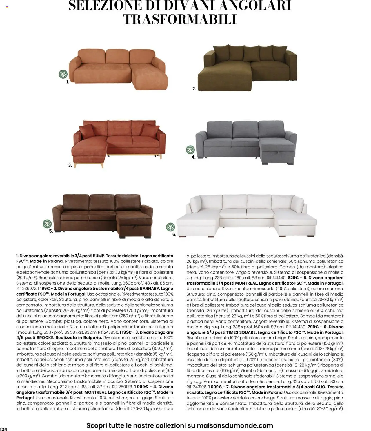 Volantino Maisons du Monde	 - pagina 124 - valido dal 27/08/2025