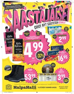 Esikatselu Halpa Halli tarjoukset voimassa alkaen 29/10/2025