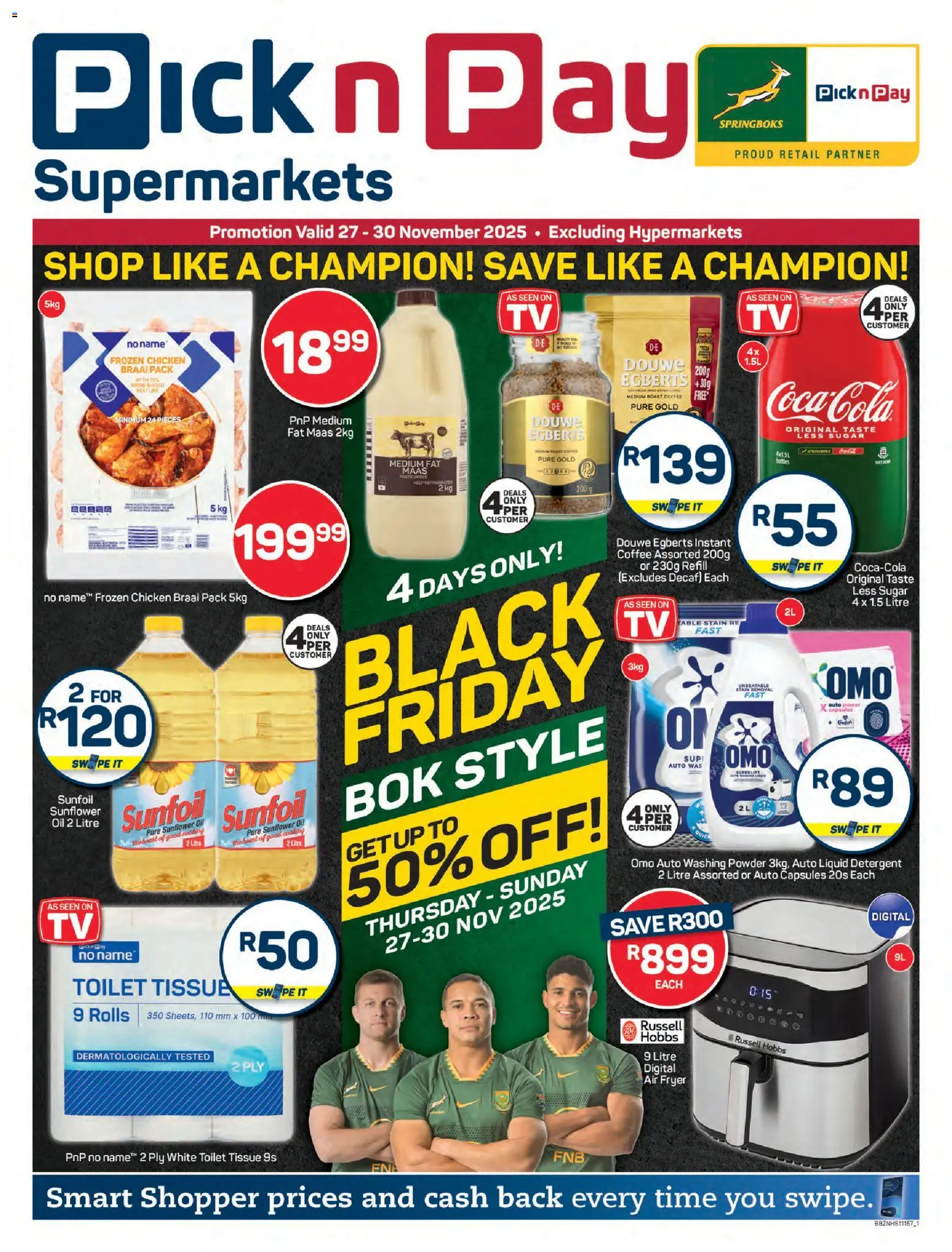 Pick n Pay Black Friday - page 1- valid from 27/11/2025
