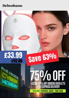 Debenhams - Cyber Monday valid from 01/12/2025