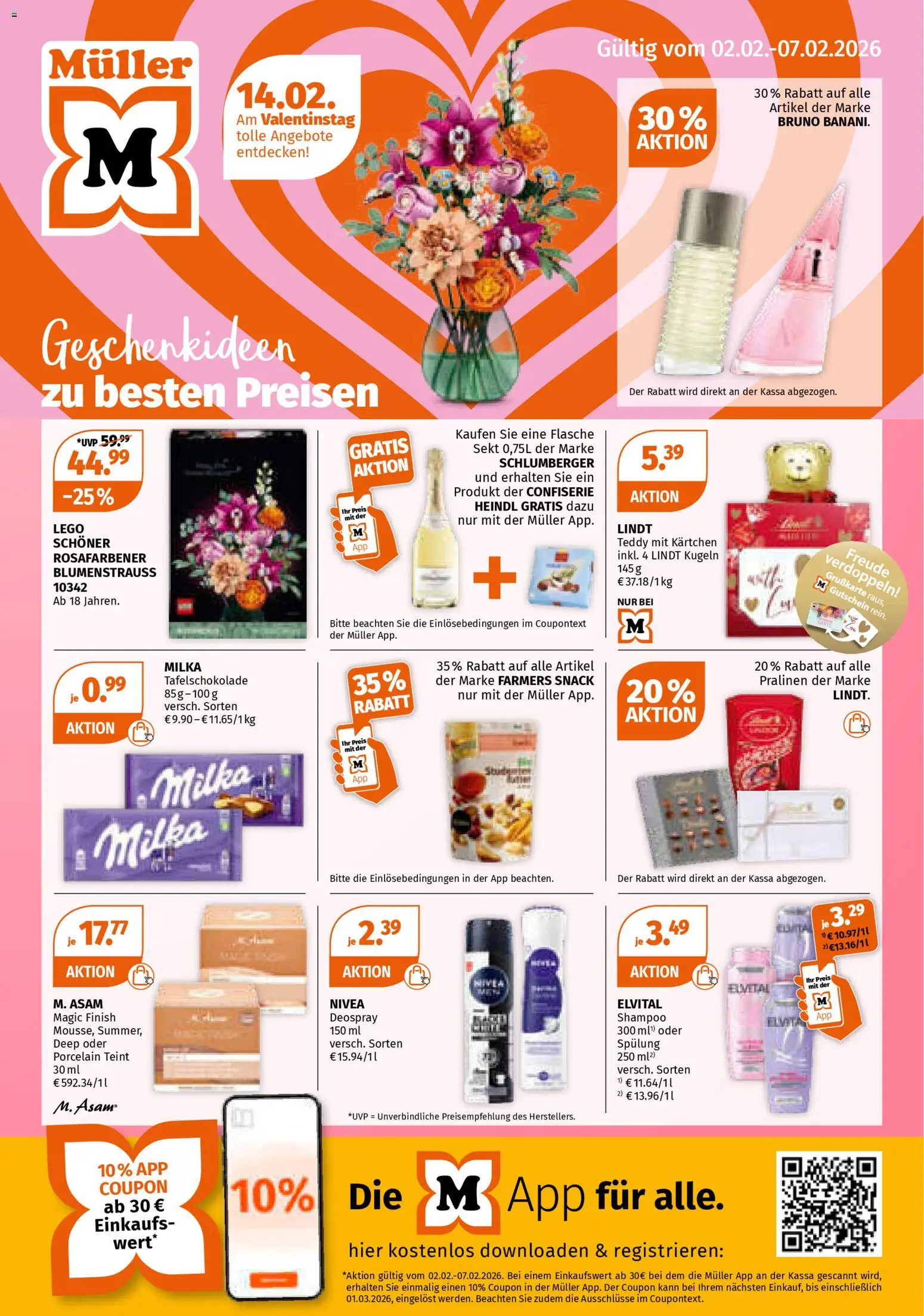 Müller Flugblatt - Seite 1- gültig ab 02.02.2026