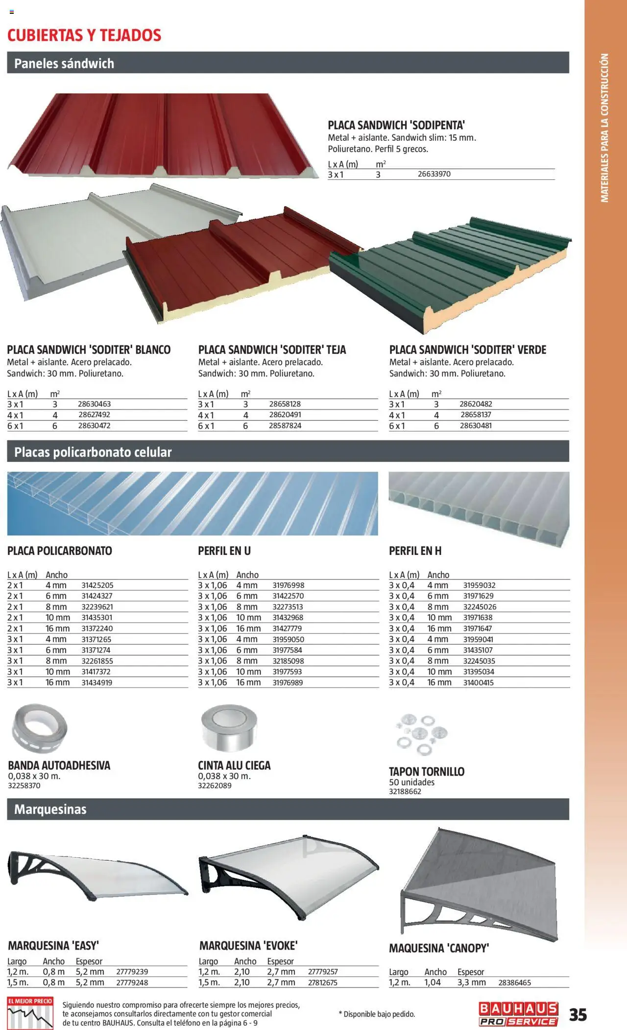 Bauhaus - ProService  - Página de 35 - Válido desde 24/02/2025