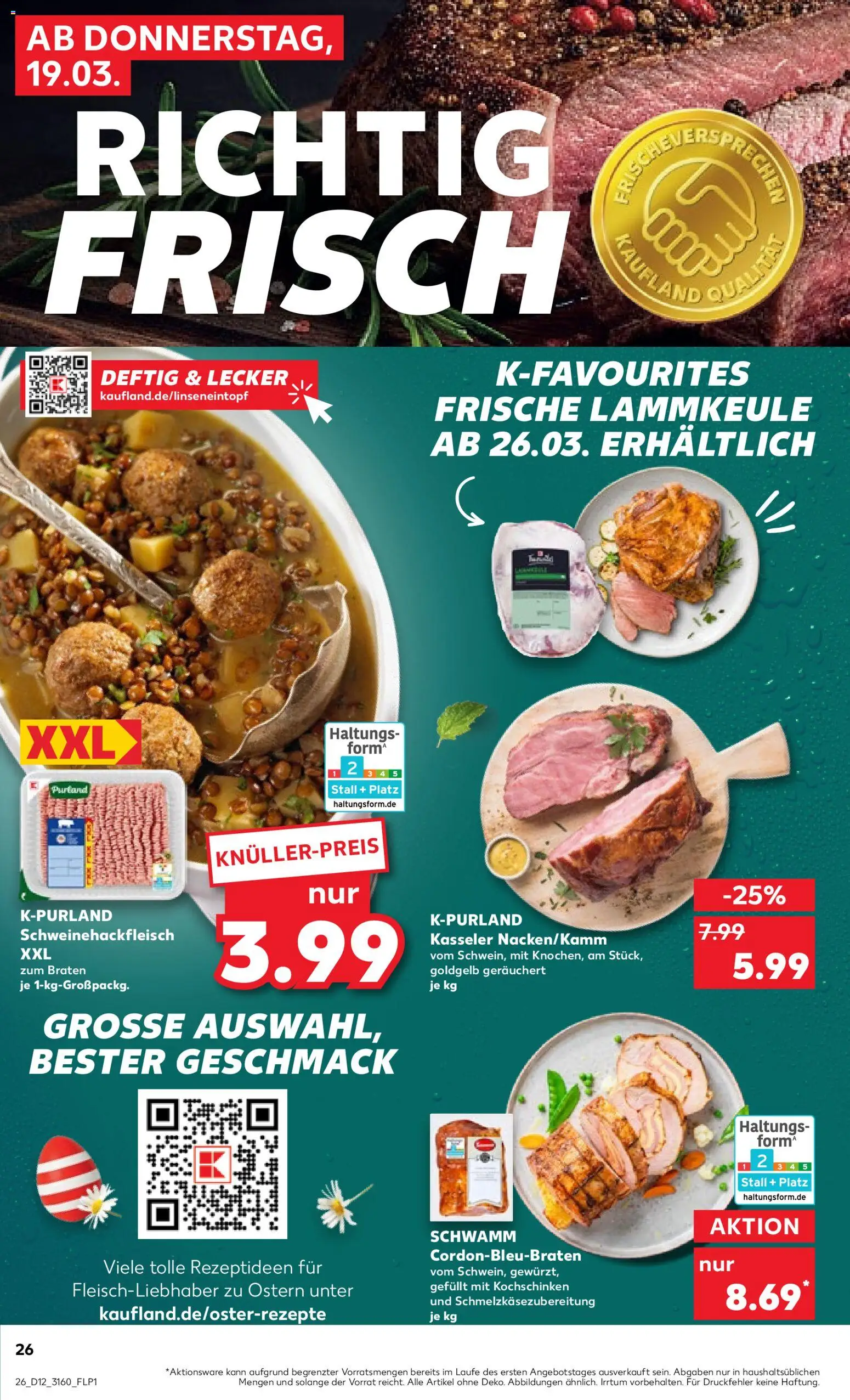 Kaufland Prospekt 	 - Seite 26 - gültig ab 19.03.2026