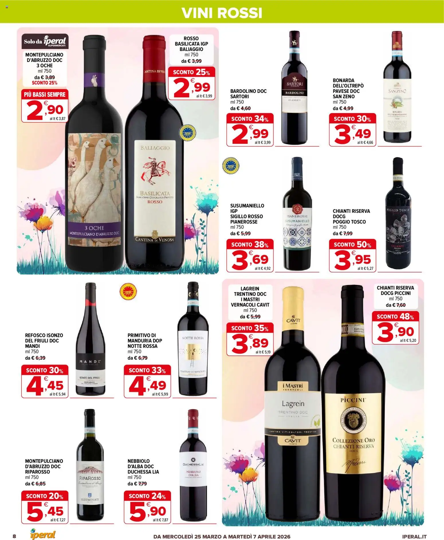 Iperal volantino - pagina 8 - valido dal 25/03/2026