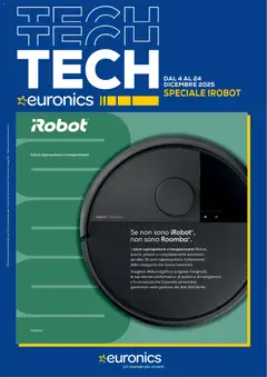 Anteprima Euronics iRobot catalogo valida dal 04/12/2025