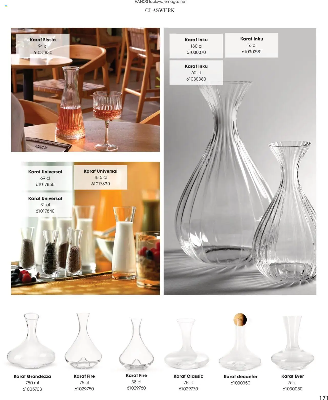 Hanos - Tableware magazine 2025-2026 - page 171- valid from 01-09-2025