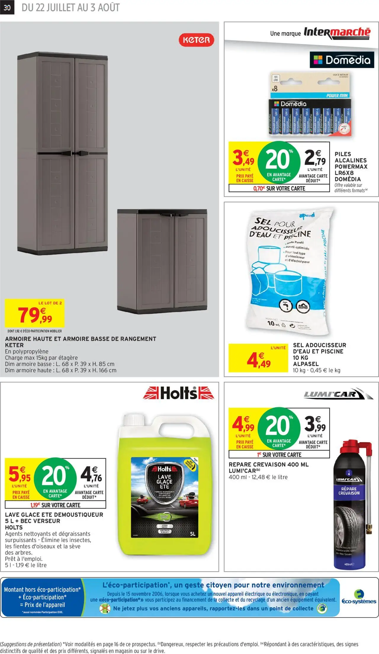 Intermarché catalogue semaine 29 - page 30 - valable à partir du 22/07/2025