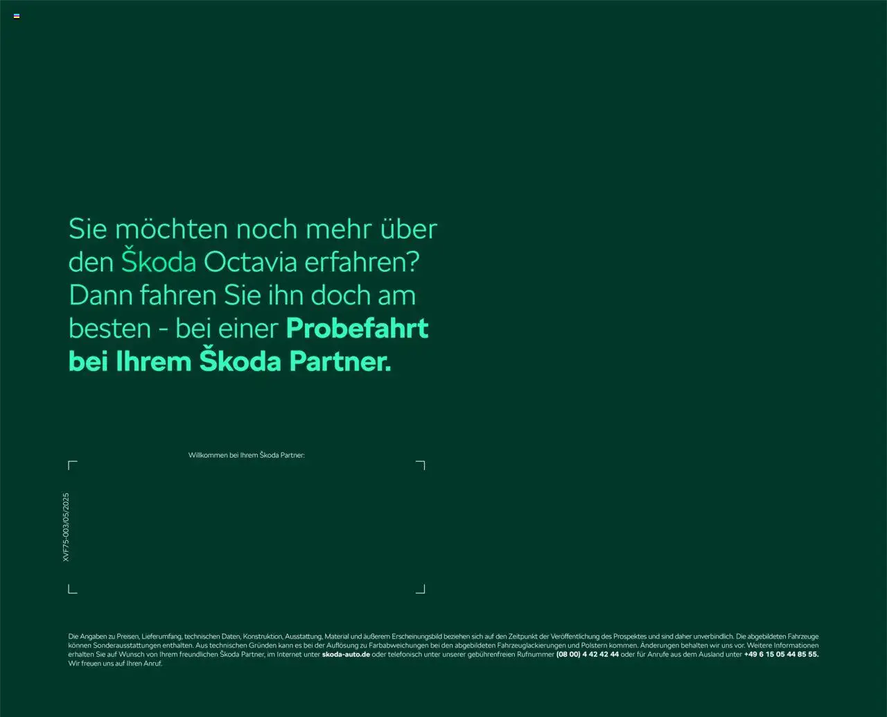 Škoda Octavia und Octavia Combi Preisliste - Seite 20 - gültig ab 10.09.2025