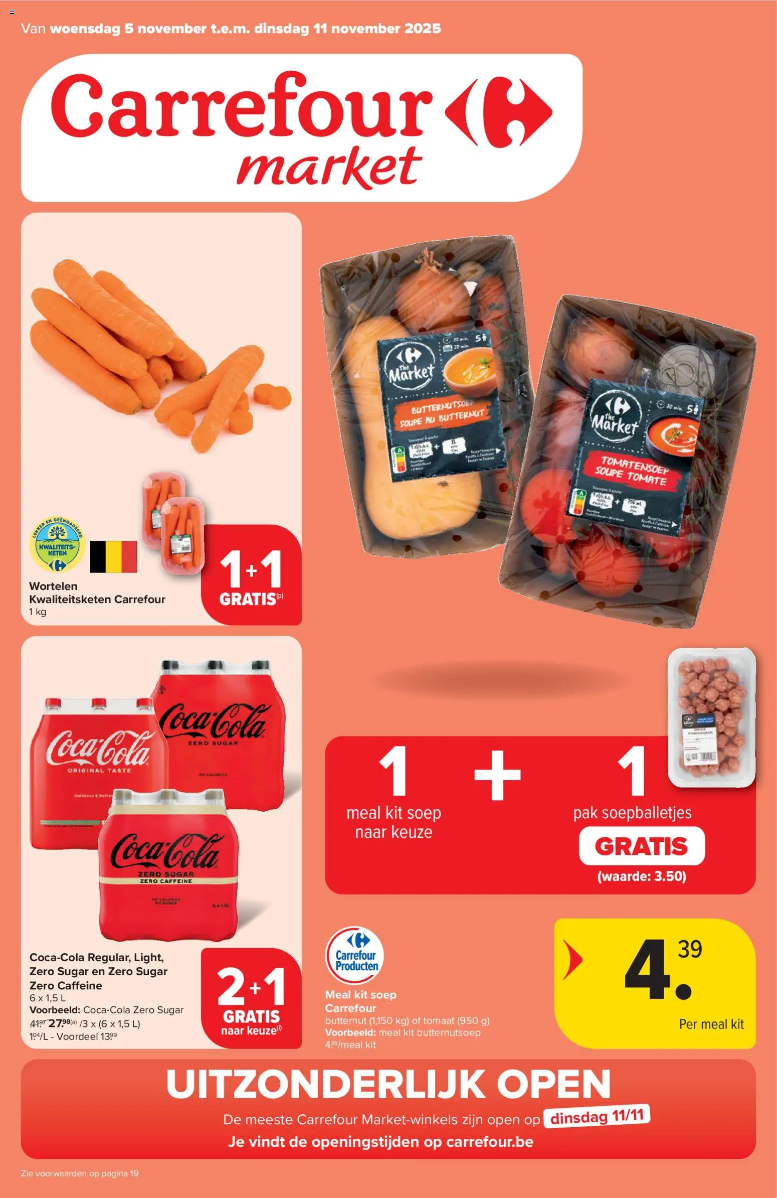 Carrefour market folder week 45 - pagina 1- geldig vanaf 05/11/2025