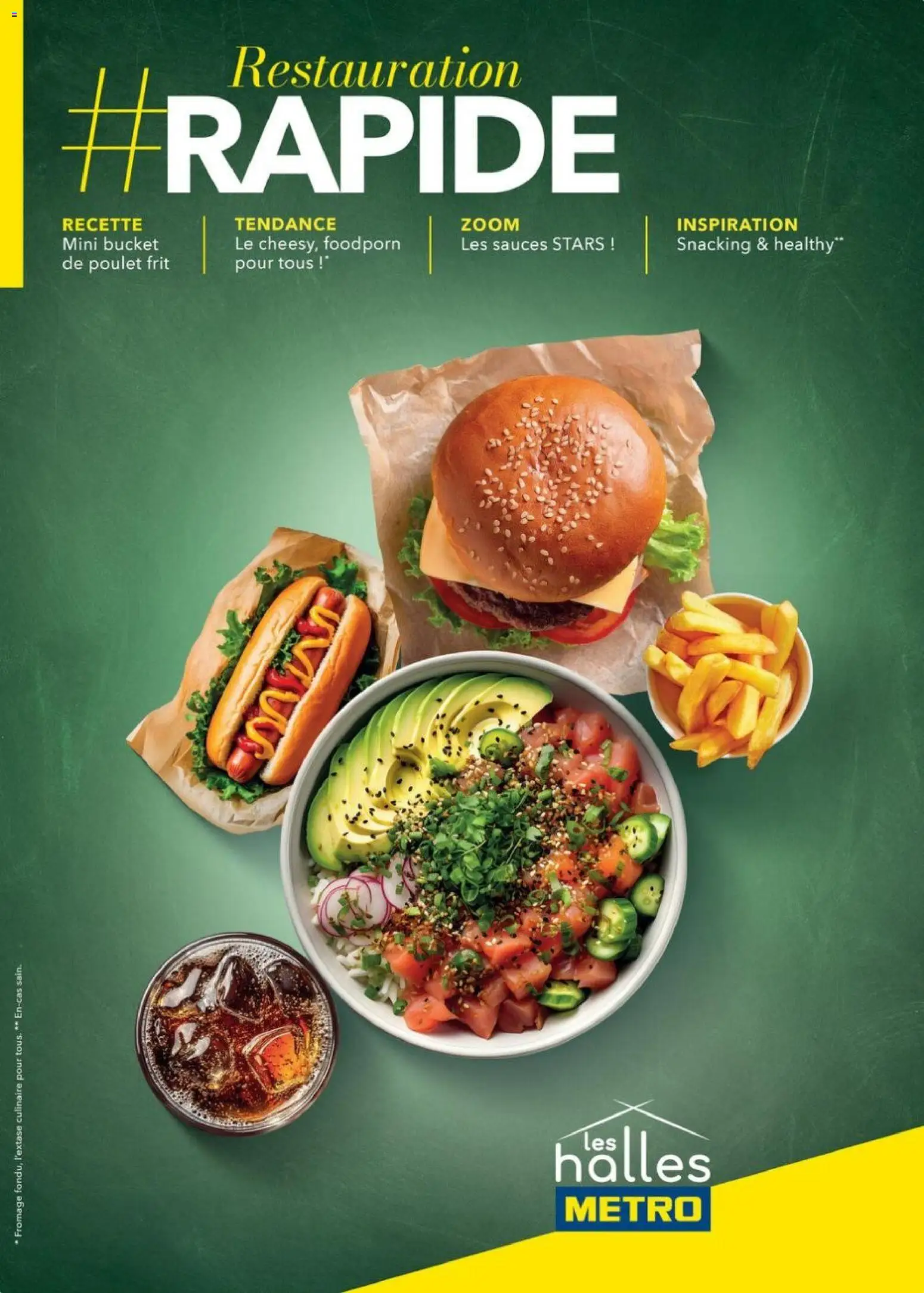 METRO - Restauration rapide - page 1 - valable à partir du 24/04/2025