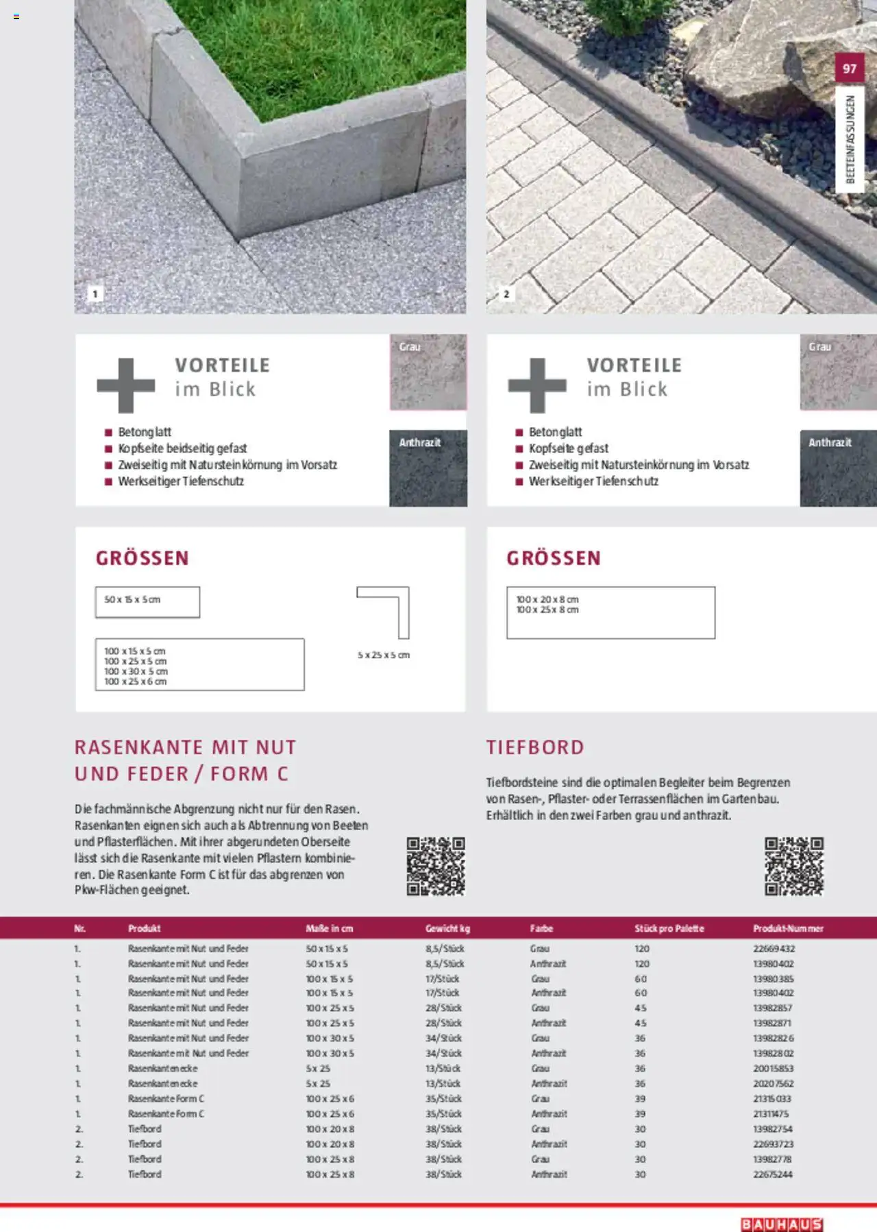 Bauhaus Gartenbaumaterialien 2025 - Seite 97- gültig ab 11.03.2025