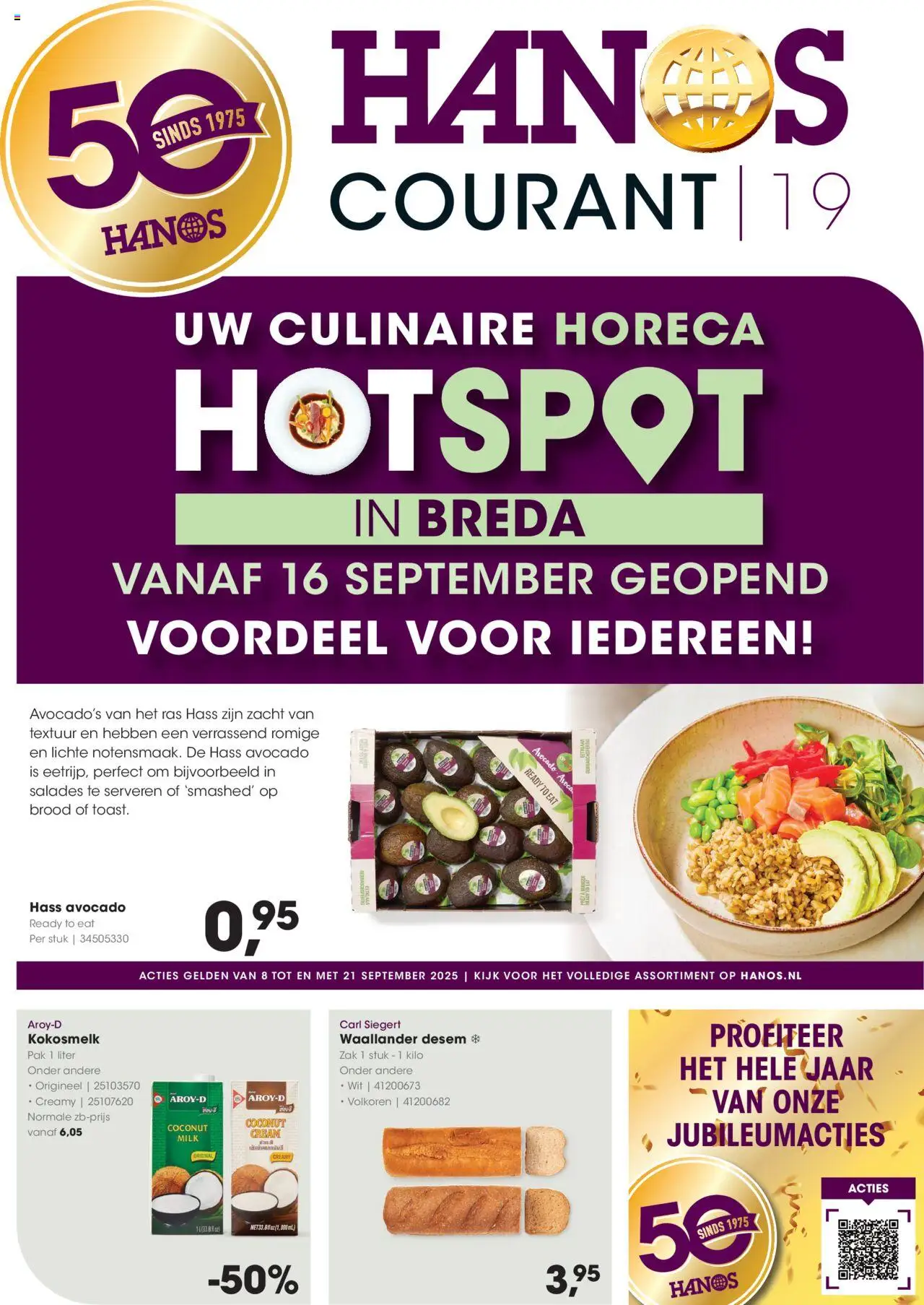 Hanos - Folder - pagina 1- geldig vanaf 08-09-2025