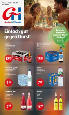 Vorschau Getränke Hoffmann Prospekt gültig ab 28.07.2025