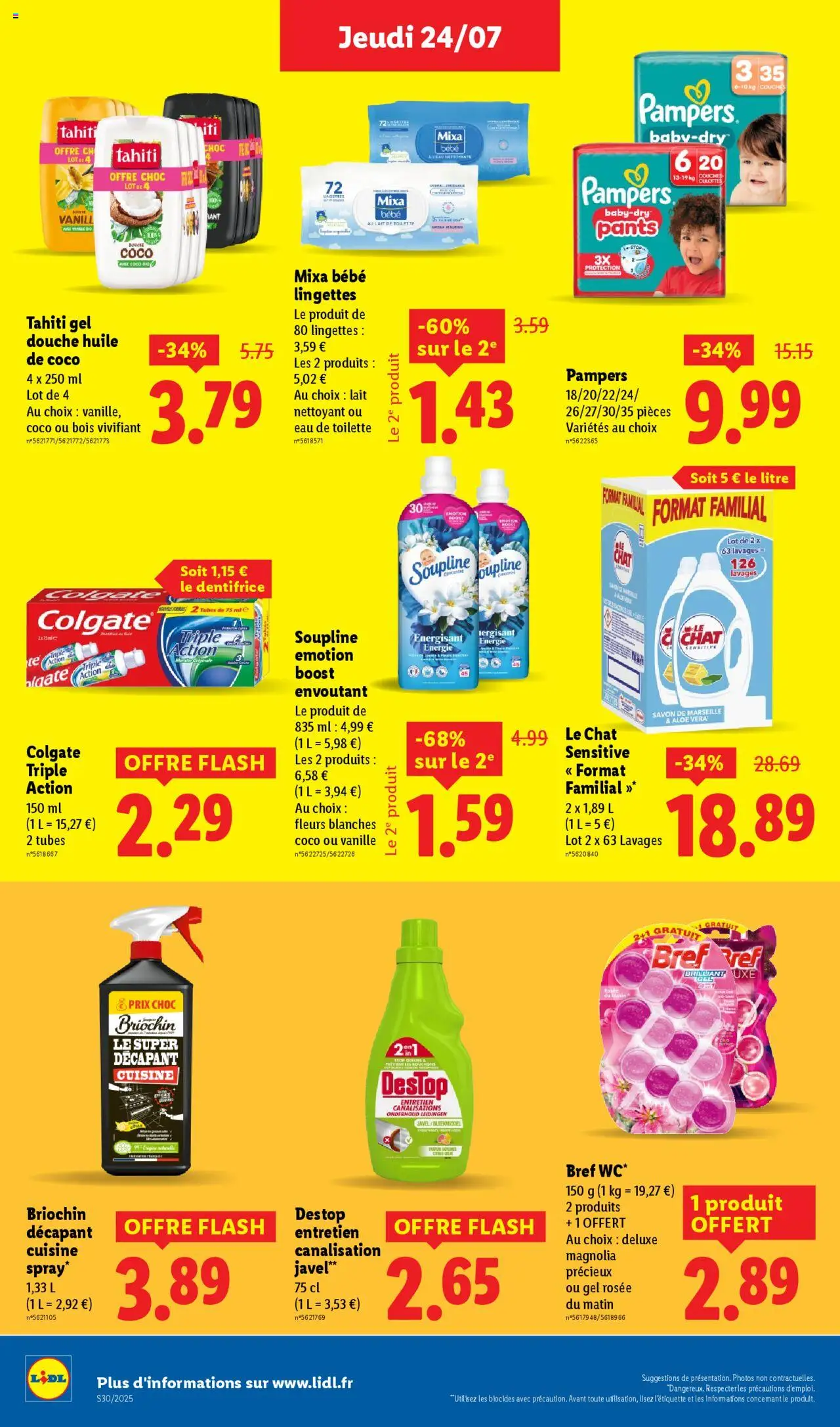 LIDL catalogue semaine 29 - page 16 - valable à partir du 24/07/2025