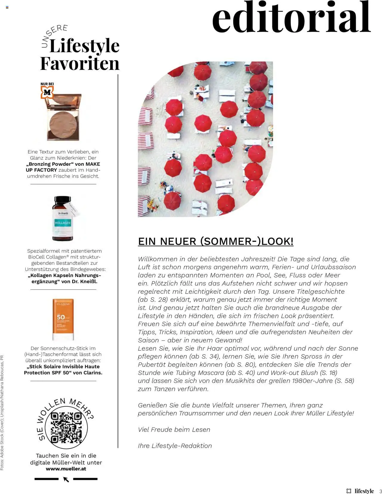 Müller Magazine Lifestyle 4/25 - Seite 3- gültig ab 14.07.2025