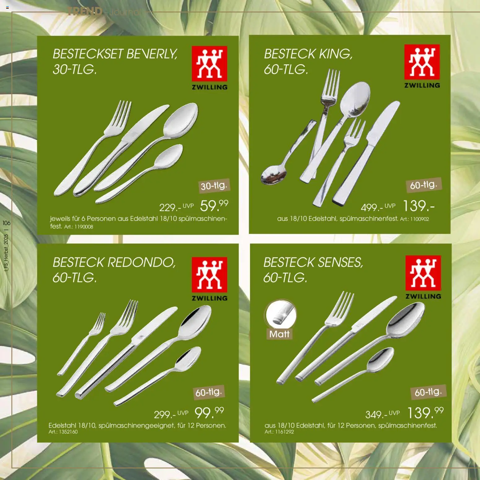 Zurbrüggen Trend-Journal Herbst - Seite 106 - gültig ab 21.10.2025