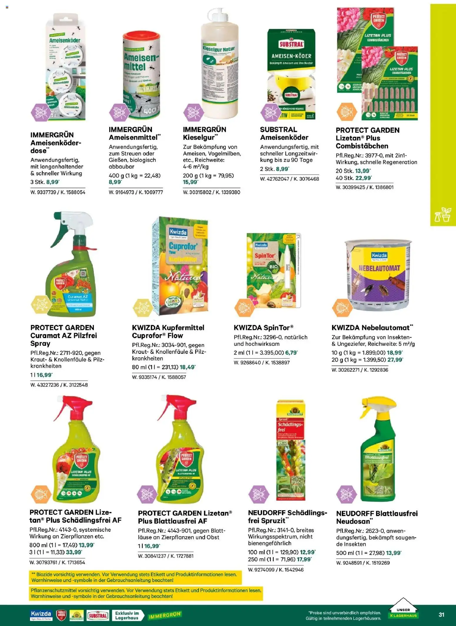 Lagerhaus Garten & Freizeit Katalog 2026 - Wien, Innsbruck - page 31- valid from 01.03.2026