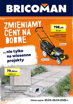 Podgląd Bricoman gazetka ważny od 30.03.2026