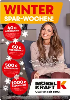Vorschau Möbel Kraft Winter Spar Wochen gültig ab 03.12.2025