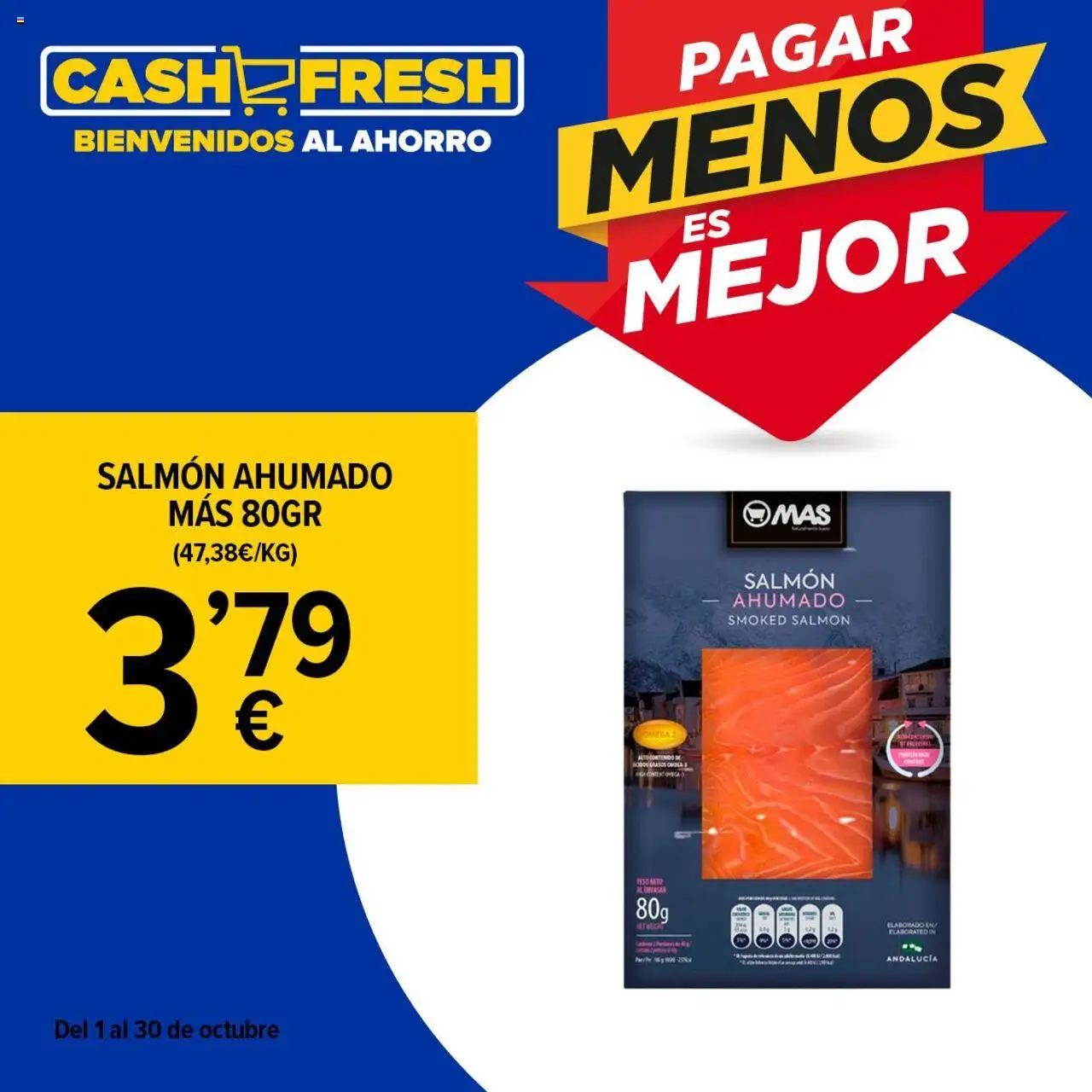 Cash Fresh folleto - Página de 1 - Válido desde 01/10/2025