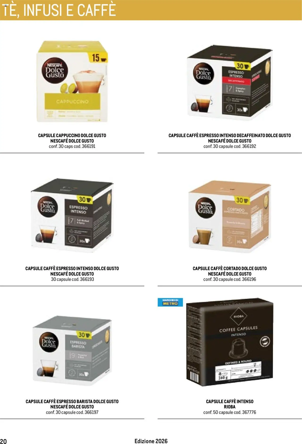 Metro Hotel catalogo - pagina 20 - valido dal 17/10/2025
