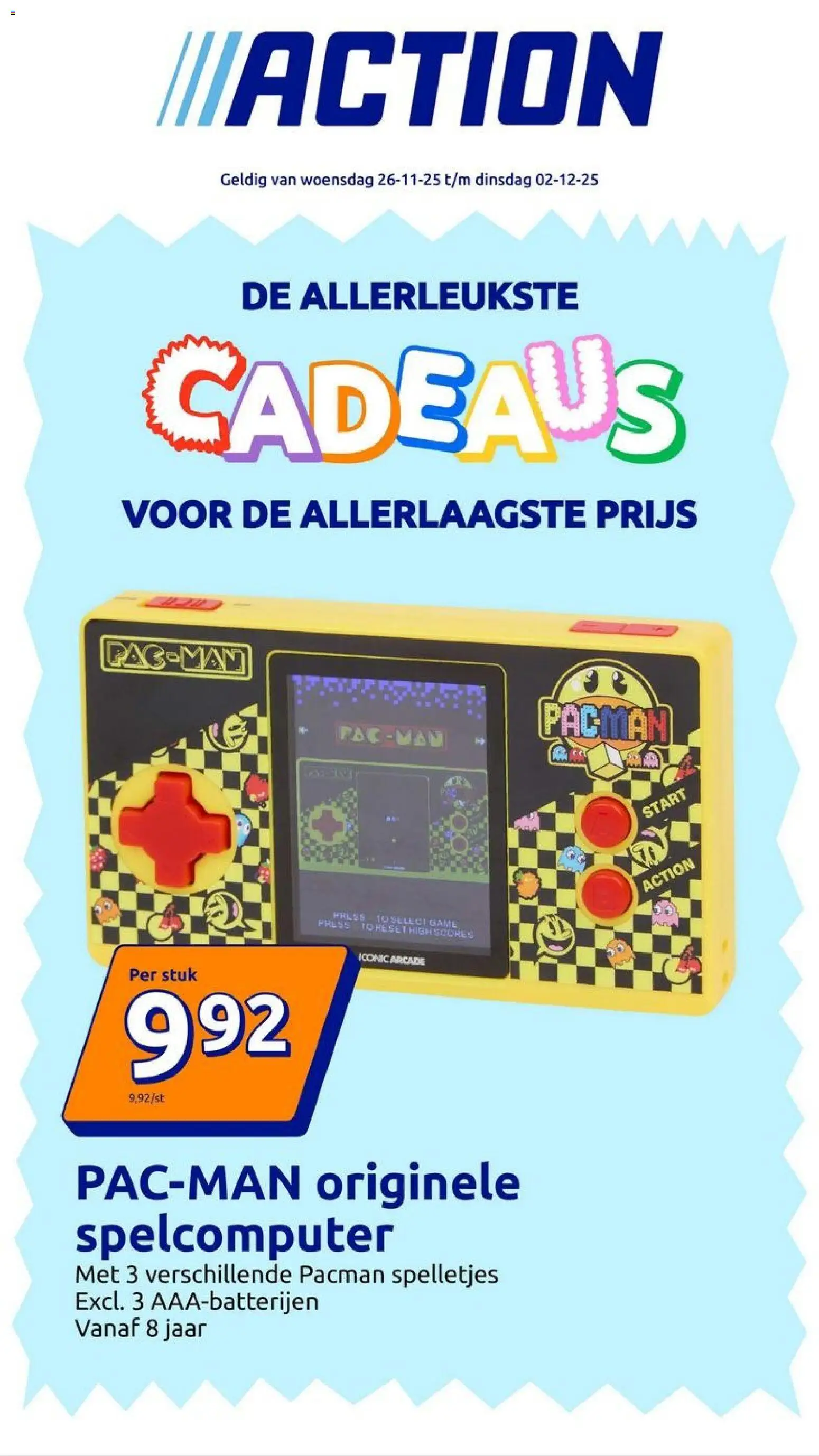 Action - Cadeautjesfolder - pagina 1- geldig vanaf 26-11-2025