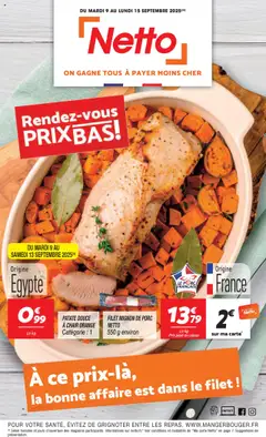 Aperçu Netto catalogue valable à partir du 09/09/2025
