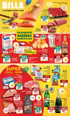 Náhled Billa Velký leták platný od 01.04.2026