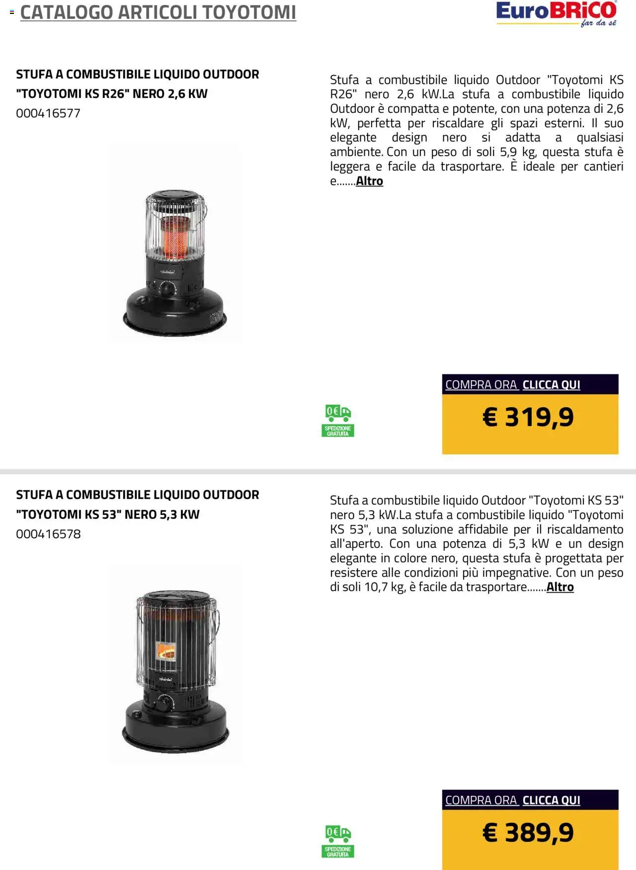 Eurobrico Articoli Toyotomi catalogo - pagina 6 - valido dal 23/07/2025