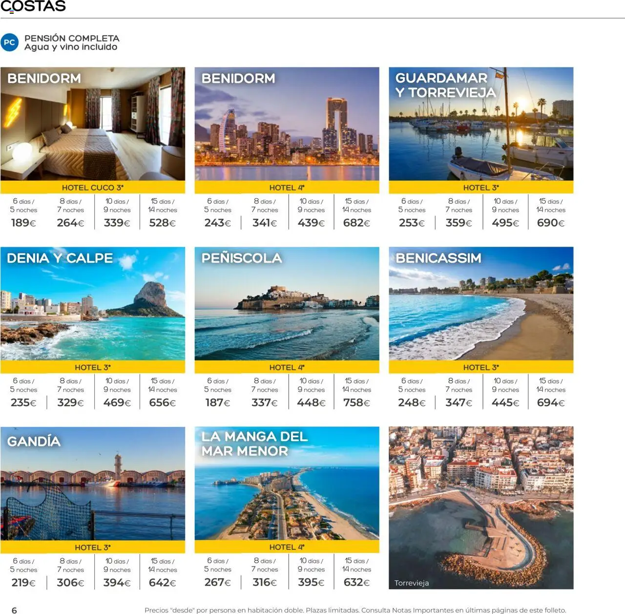 Viajes El Corte Inglés folleto - Página de 6 - Válido desde 01/04/2025