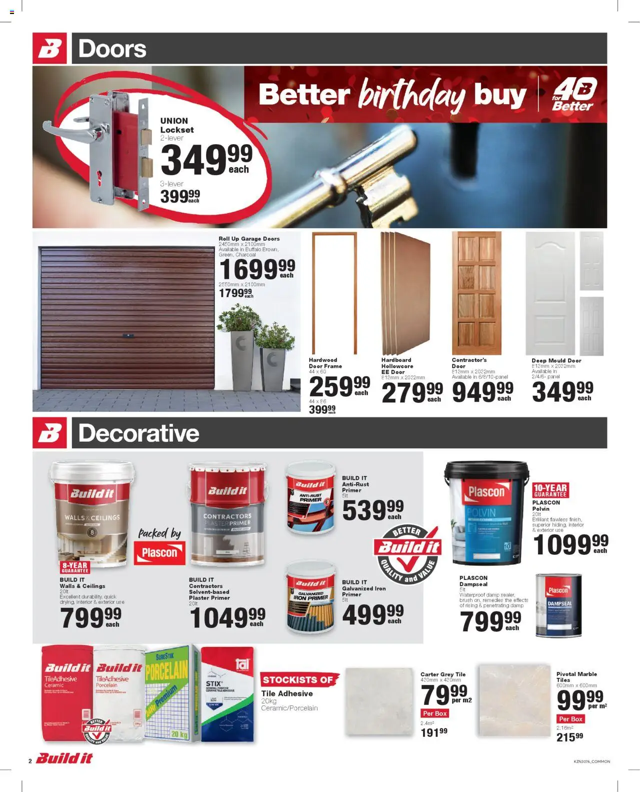 Build It Specials - page 2- valid from 23/07/2025