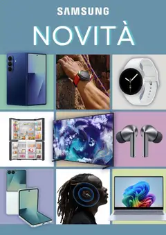 Anteprima Volantino Samsung	 valida dal 16/07/2025